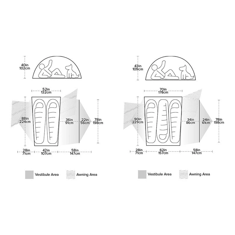 CAMP & HIKE Big Agnes Copper Hotel HV UL 2 Rainfly 8 CAMP & HIKE Big Agnes Copper Hotel HV UL 2 Rainfly