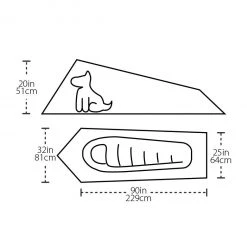 Big Agnes Three Wire Bivy Sack CAMP & HIKE
