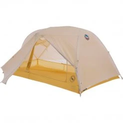 CAMP & HIKE Big Agnes Tiger Wall UL Solution Dye 2 Person Backpacking Tent