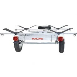 Malone MicroSport LowBed 2-Boat MegaWing Kayak Trailer Package