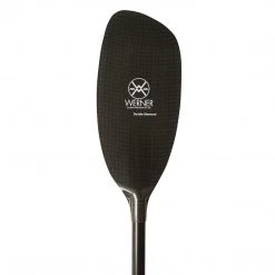 Werner Paddles Werner Double Diamond Carbon Bent Shaft Whitewater Kayak Paddle