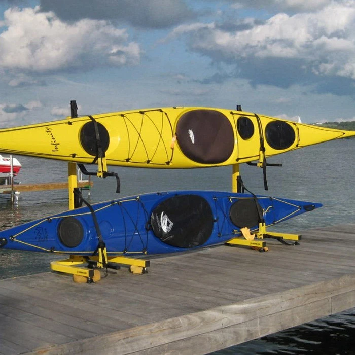 Suspenz 2-Boat Deluxe Free-Standing Storage Rack KAYAK 9 Suspenz 2-Boat Deluxe Free-Standing Storage Rack KAYAK
