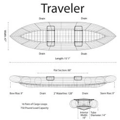 AIRE Traveler Inflatable Canoe