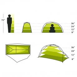 Nemo Dragonfly 1-Person Camping Tent CAMP & HIKE