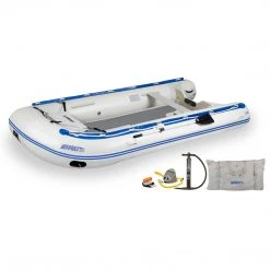 Rafts Sea Eagle 14' Sport Runabout Drop Stitch Deluxe Inflatable Raft Package