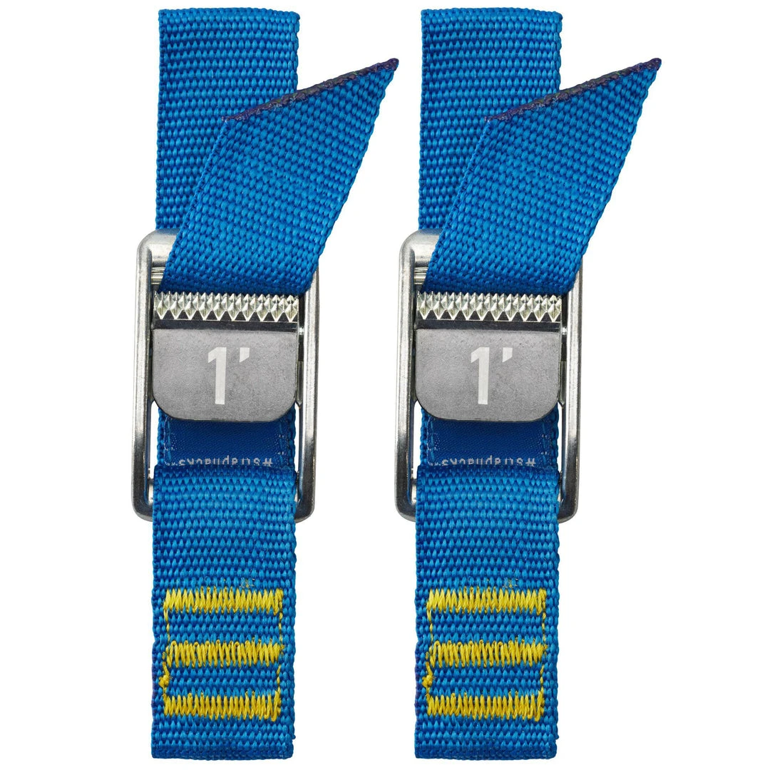NRS 1" Heavy Duty Tie Down Strap 2 Pack 2 NRS 1" Heavy Duty Tie Down Strap 2 Pack