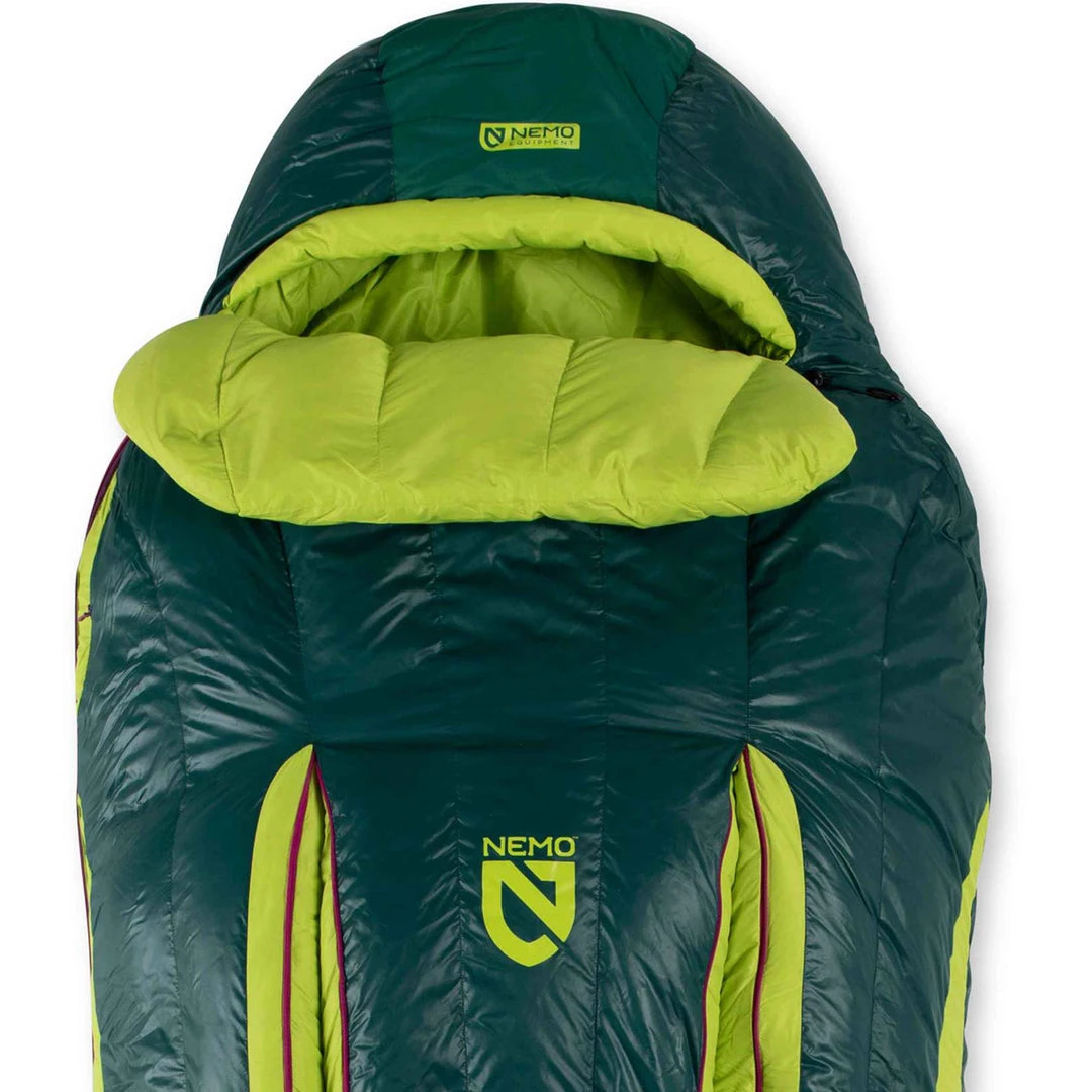 Nemo Women's Disco 15-Degree Down Sleeping Bag CAMP & HIKE 3 Nemo Women's Disco 15-Degree Down Sleeping Bag CAMP & HIKE