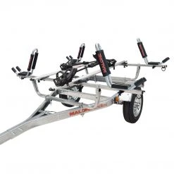 Malone MicroSport 2-Kayak 2-Bike Trailer Package