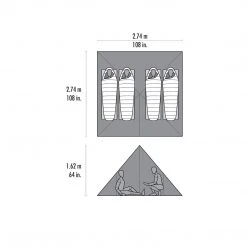 MSR Front Range Ultralight Tarp Shelter CAMP & HIKE