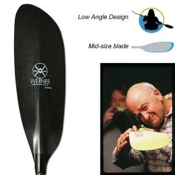 Werner Paddles Werner Kalliste Carbon Bent Shaft Kayak Paddle