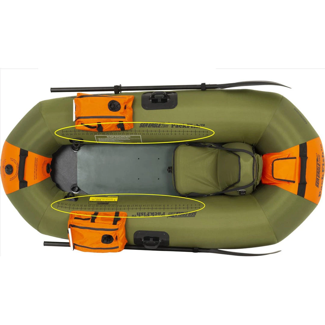 Sea Eagle PackFish7 Fishing Kayak Deluxe Package 4 Sea Eagle PackFish7 Fishing Kayak Deluxe Package
