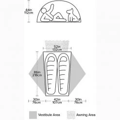Big Agnes Salt Creek SL 2 Person Backpacking Tent