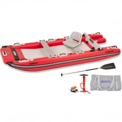 RAFTING Sea Eagle FastCat12 Deluxe Inflatable Cataraft Package