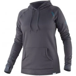 NRS Women's H2Core Expedition Weight Hoodie KAYAK