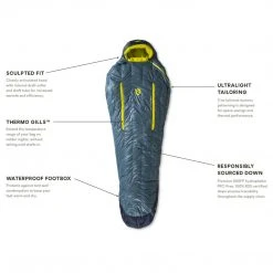 Nemo Men's Kayu 30-Degree Down Sleeping Bag 14 Nemo Men's Kayu 30-Degree Down Sleeping Bag