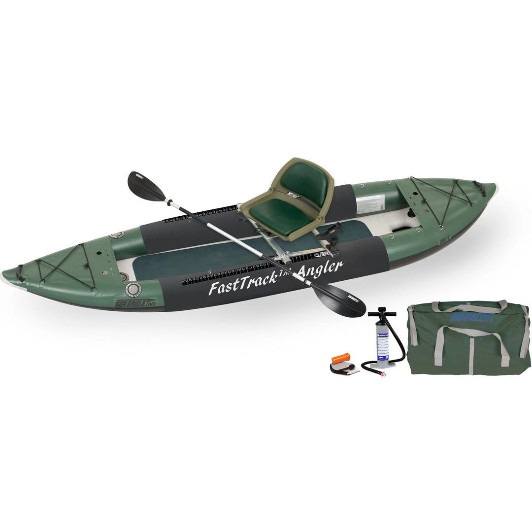 Sea Eagle FastTrack Angler 385FT Inflatable Kayak Swivel Seat Package 3 Sea Eagle FastTrack Angler 385FT Inflatable Kayak Swivel Seat Package