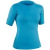 NRS Women's H2Core Rashguard Short Sleeve Shirt KAYAK