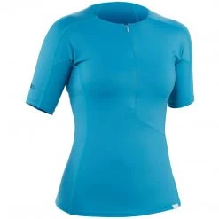 NRS Women's H2Core Rashguard Short Sleeve Shirt KAYAK