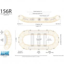 AIRE 156R Self-Bailing Raft Rafts