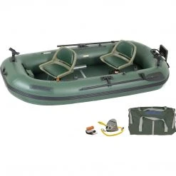 Sea Eagle Stealth Stalker 10 Frameless Pontoon Boat Pro Package KAYAK