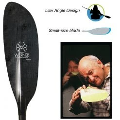 Werner Paddles Werner Athena Bent Shaft Carbon Kayak Paddle