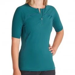 NRS Women's Rashguard Short Sleeve Shirt KAYAK