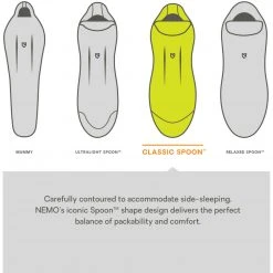 CAMP & HIKE Nemo Women's Disco 30-Degree Down Sleeping Bag