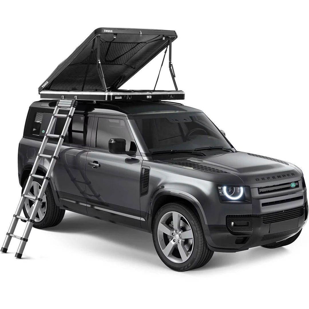 CAMP & HIKE Thule Basin 2 Hardshell Roof Top Tent 13 CAMP & HIKE Thule Basin 2 Hardshell Roof Top Tent