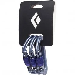 Black Diamond Liteforge Screwgate Carabiner 3 Pack STAND-UP