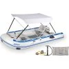 Rafts Sea Eagle 14' Sport Runabout Swivel Seat Canopy Drop Stitch Inflatable Raft Package