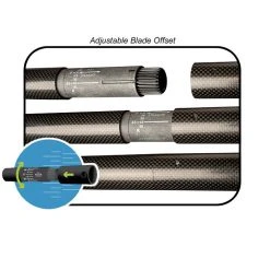 Werner Paddles Werner Shuna Carbon Straight Shaft Kayak Paddle 8 Werner Paddles Werner Shuna Carbon Straight Shaft Kayak Paddle